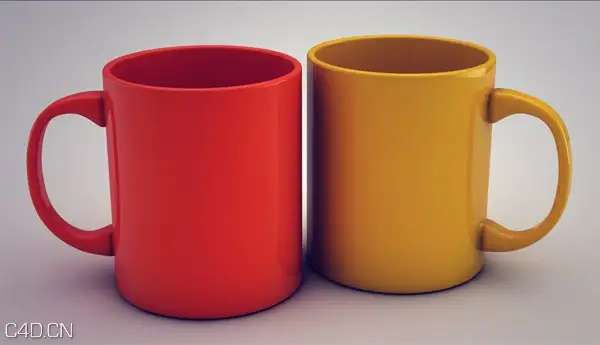 7个灰猩猩C4Dfree模型 Introducing the GSG Free Cinema 4D Model Pack - C4D之家 - 马克杯
