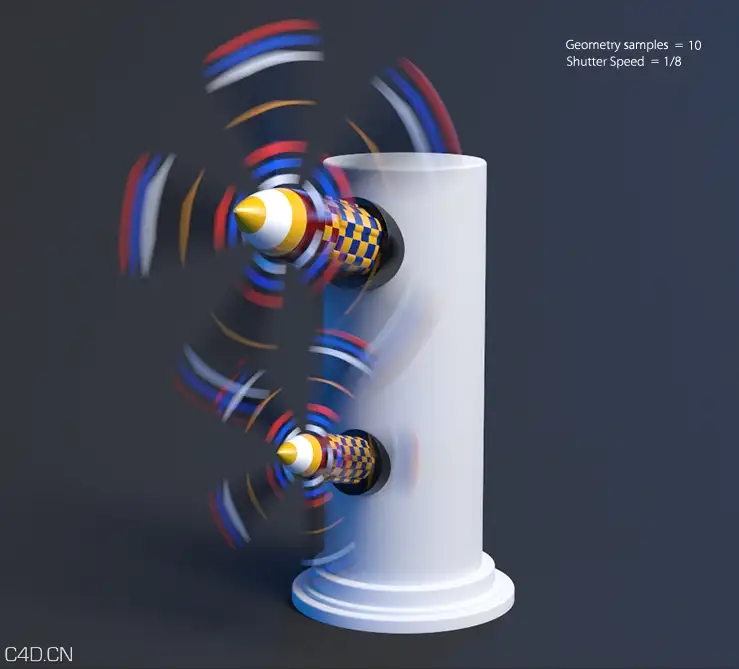 c4d for vray中的运动模糊制作工作流程讲解 Motion Blur Workflow with VRayforC4D - C4D之家 - 10.jpg