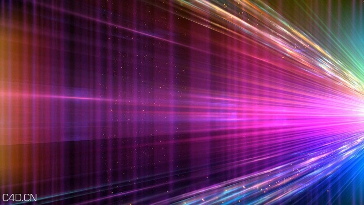 4K 大LED级别屏幕素材：紫色光线穿梭