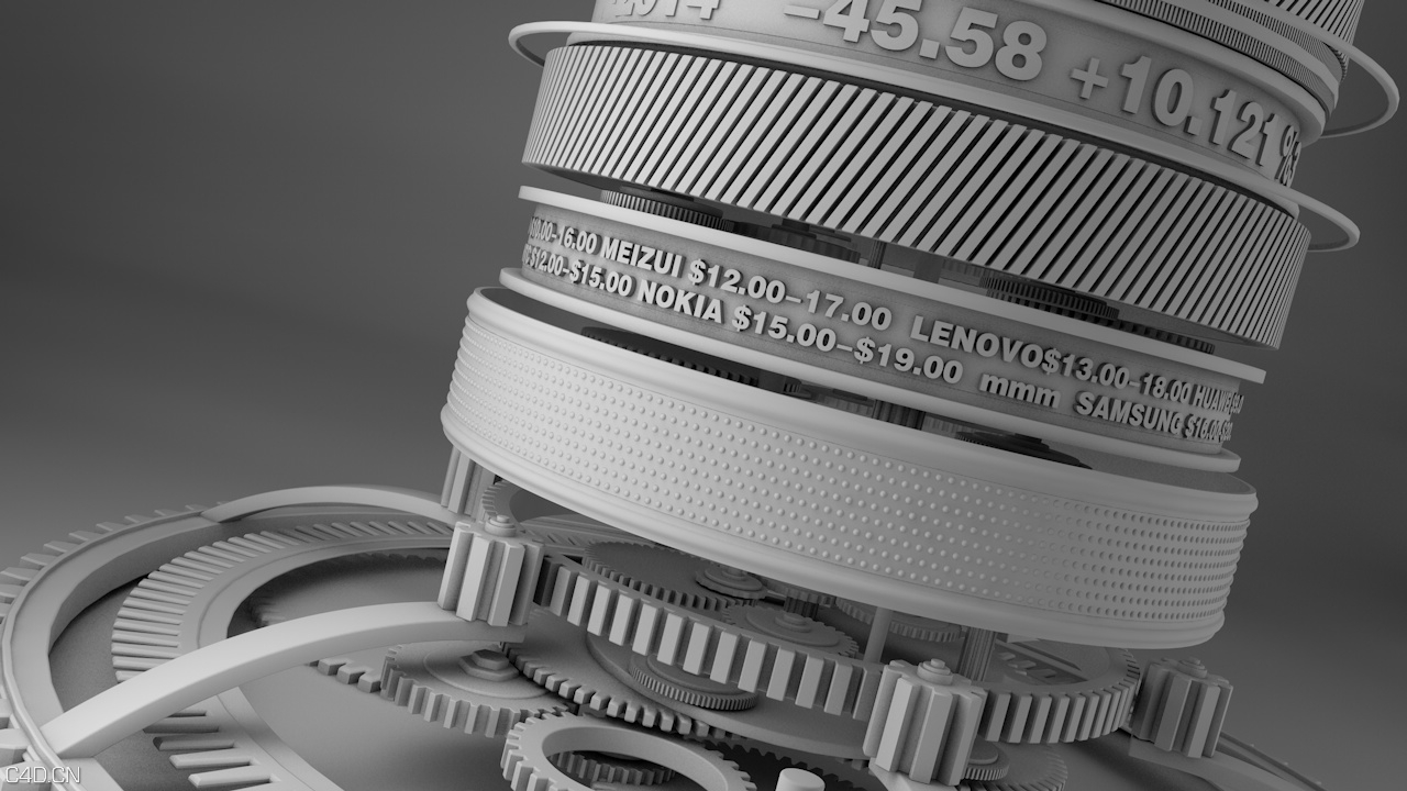 JL第*财经 分镜单帧C4D工程文件02