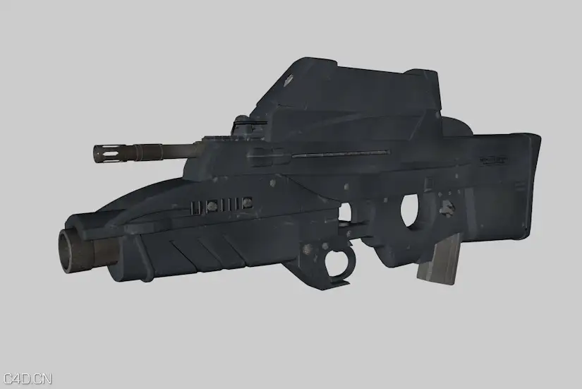 武器模型：突击步枪C4D模型 FS2000-Bullpup - C4D之家 - cinema4d_ 2015-08-01 00.00.18.jpg