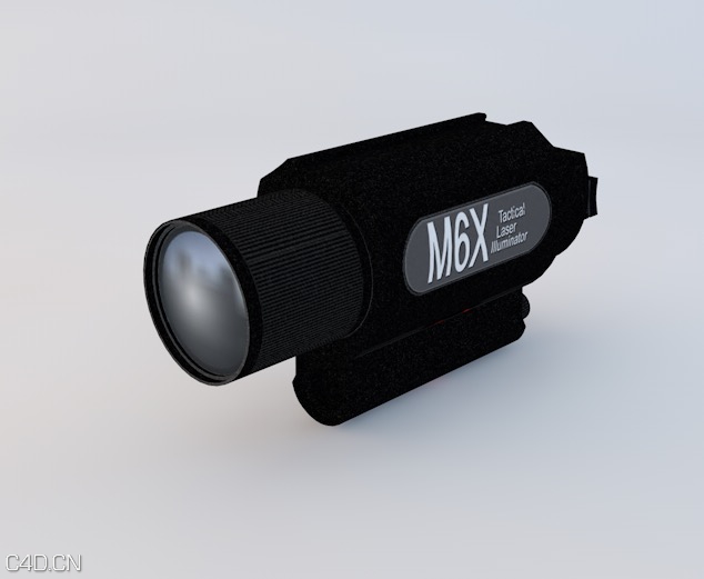 枪灯+激光枪瞄C4D模型 Laser - C4D之家 - cinema4d_ 2015-08-02 15.41.00.jpg
