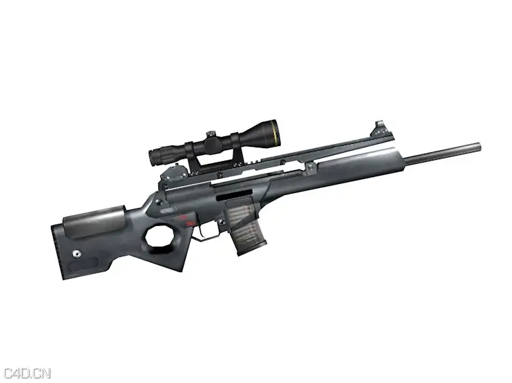 突击步枪C4D模型 SSL81-Sniper - C4D之家 - cinema4d_ 2015-08-02 16.28.51.jpg