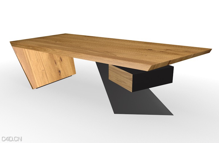 特殊造型的前台接待桌C4D模型 Reception desk - C4D之家 - cinema4d_ 2015-08-02 17.21.01.jpg