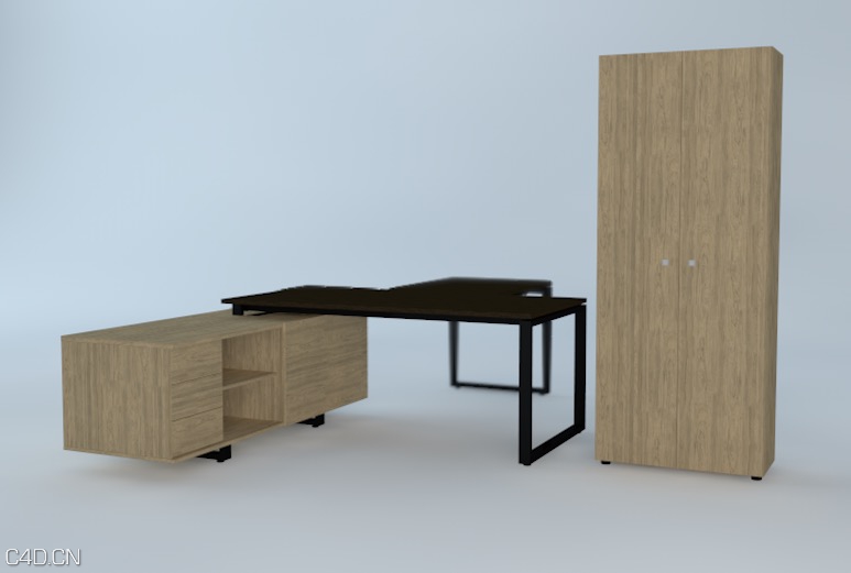 时尚办公桌、衣柜C4D模型 - C4D之家 - cinema4d_ 2015-08-02 22.00.15.jpg