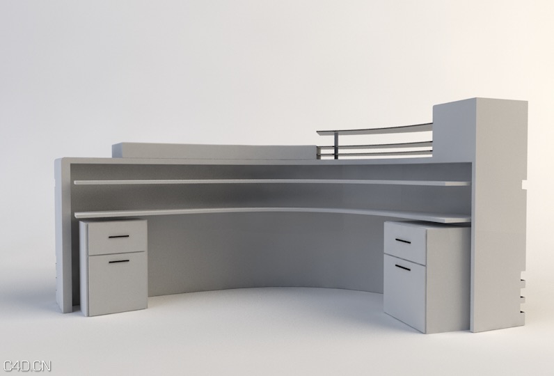 现代弧形前台、展厅服务台C4D模型 Desk 3D Model - C4D之家 - cinema4d_ 2015-08-03 15.49.38.jpg