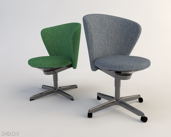 休闲办公椅C4D模型 Leisure chair 3D model - C4D之家 - cinema4d_ 2015-08-03 16.45.43.jpg