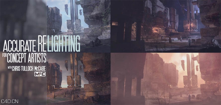 cinema 4D 准确地概念艺术再照明技术教程 Accurate Re-Lighting for Concept Artists - C4D之家 - 6357370043843117626863405.jpg