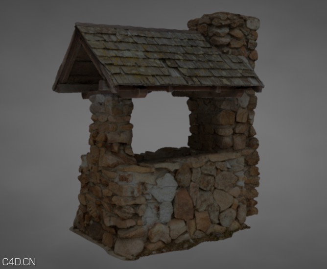 古井 枯井 石井C4D模型 old well assembled - C4D之家 - cinema4d_ 2015-08-08 00.50.40.jpg