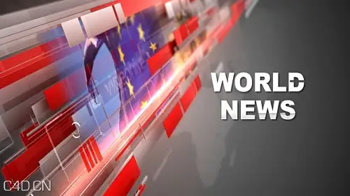 新闻栏目包装展示 - C4D之家 - Broadcast News Pack preview image.jpg