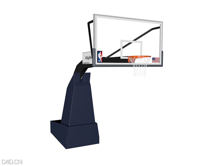 篮球架 篮球网C4D模型 Basketball Hoop C4D - C4D之家 - cinema4d_ 2015-08-12 01.19.18.jpg