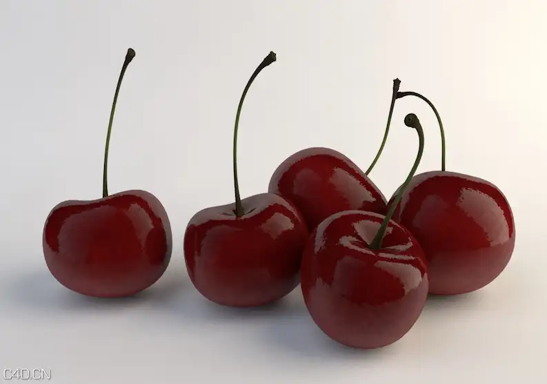 红樱桃C4D模型 Cherries - C4D之家 - cinema4d_ 2015-08-12 01.38.15.jpg