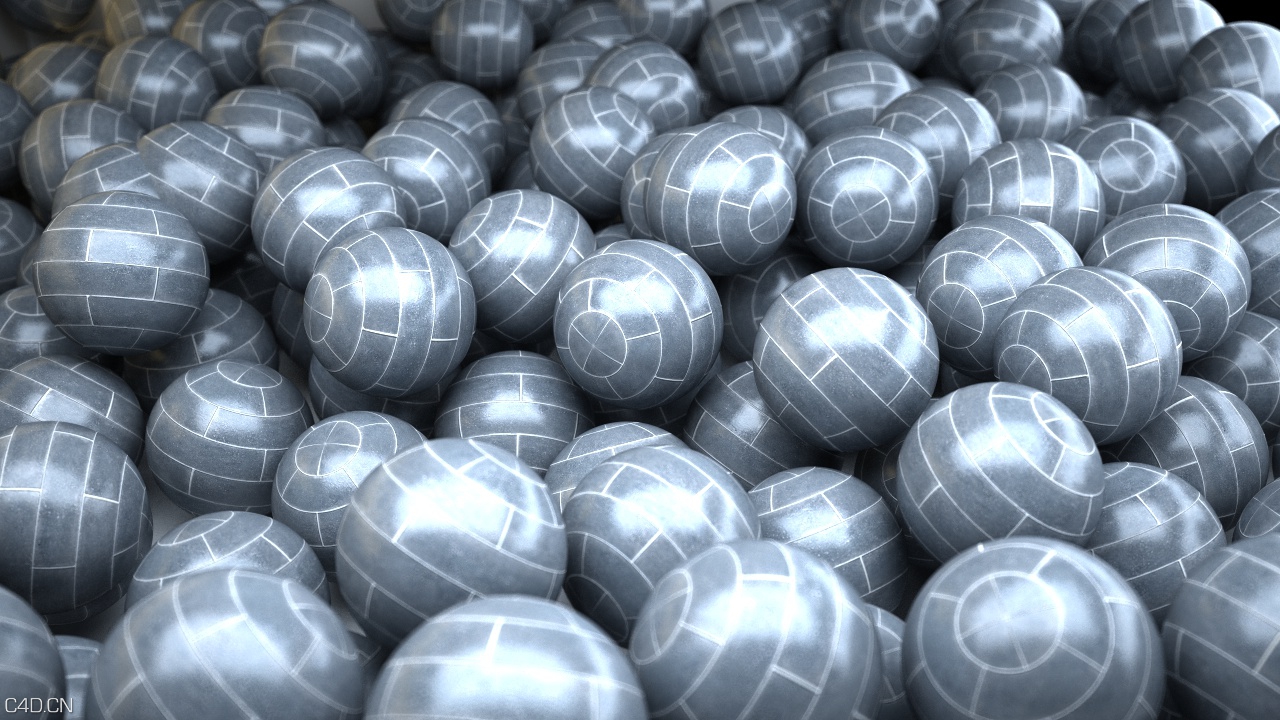 价值15美元的青蓝色瓷砖C4D材质 Green blue tiles