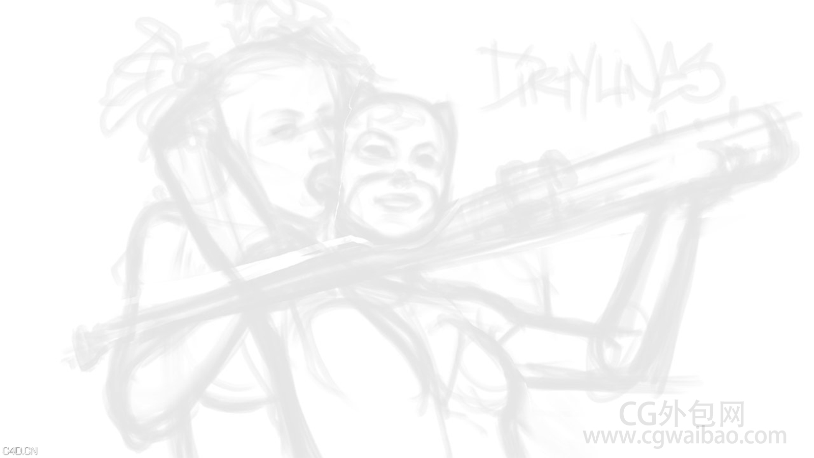 本人第*桶金的处女作，人物原画欢迎指正 - C4D之家 - 3.jpg