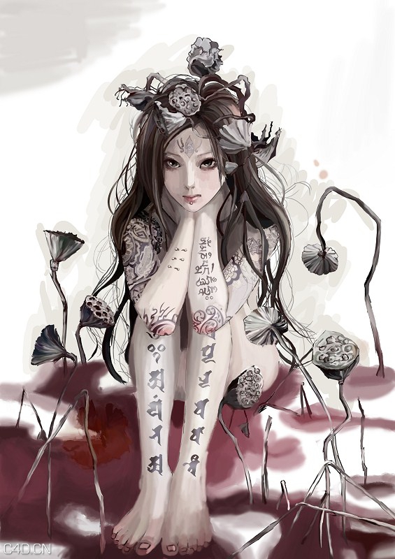 插画业余选手也来秀几幅作品~ - C4D之家 - 1.jpg