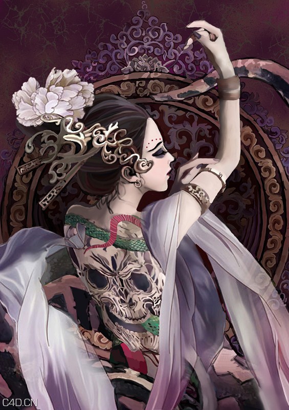 插画业余选手也来秀几幅作品~ - C4D之家 - 3.jpg