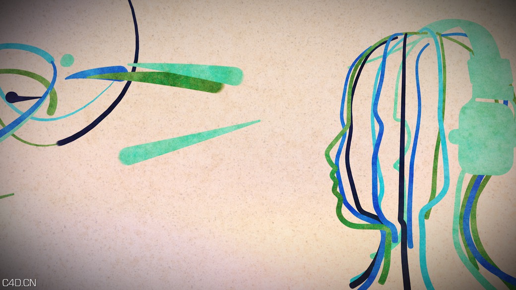 C4D与AE包装动画制作视频教程 2D Styled 3D Motion Graphics in C4D AND AE