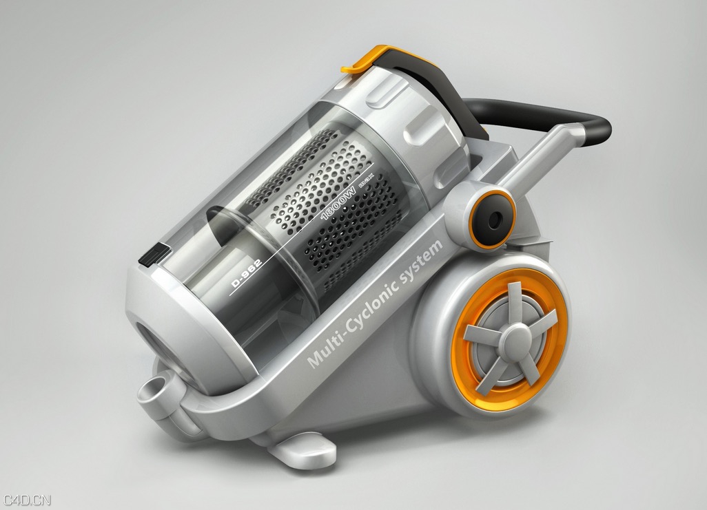 吸尘器C4D模型 Vacuum cleaner 3D model