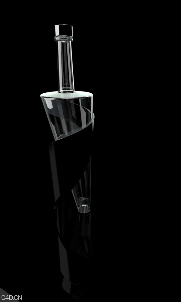 造型酒瓶 C4D模型 - C4D之家 - 造型酒瓶1.jpg