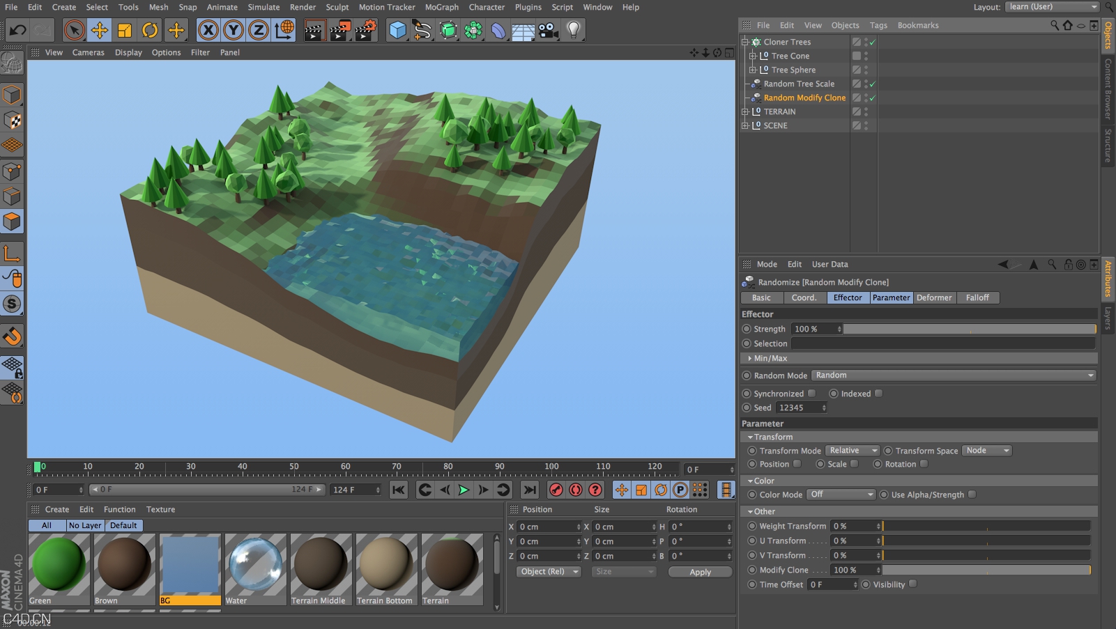 C4D四套实例教程学习含工程Helloluxx - learn. Cinema 4D In One Day