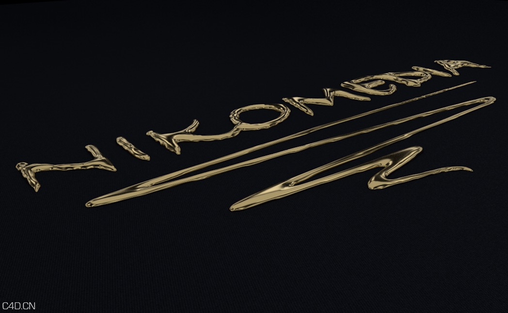 液体金属字C4D模型 Liquid Gold - C4D之家 - cinema4d_ 2015-09-08 23.00.57.jpg
