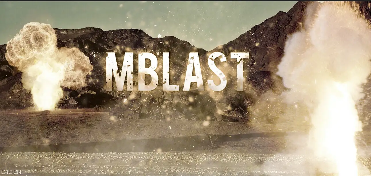 爆炸2K高清实拍视频素材合辑MotionVFX mBlast 2K Collection