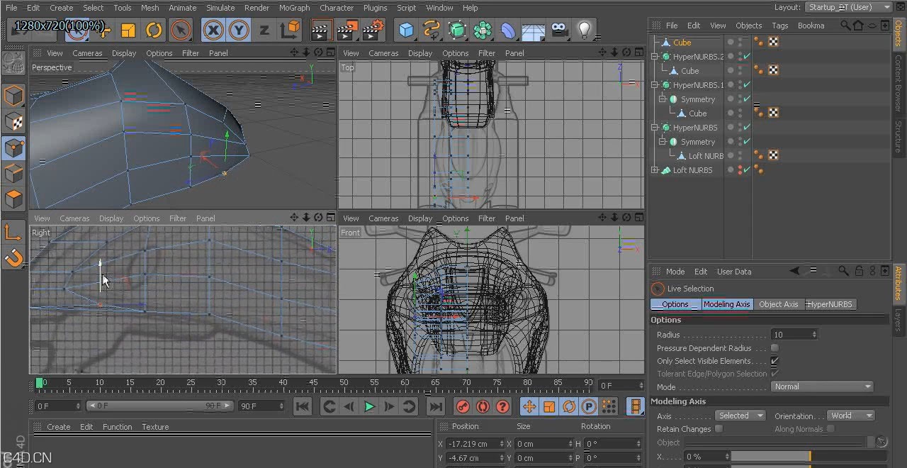 c4d建模教程：摩托车建模教程含工程文件 - C4D之家 - 021914tw024r00ku4jgmx4.jpg