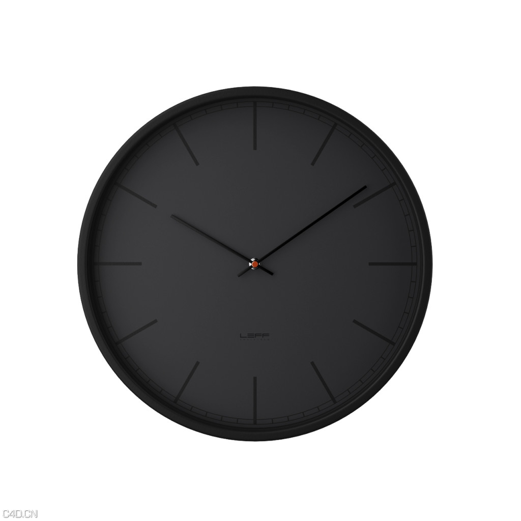 黑色壁钟C4D模型 Tone 35 Wall Clock - C4D之家 - tone-35-wall-clock-by-leff-amsterdam-1024x1024.jpg