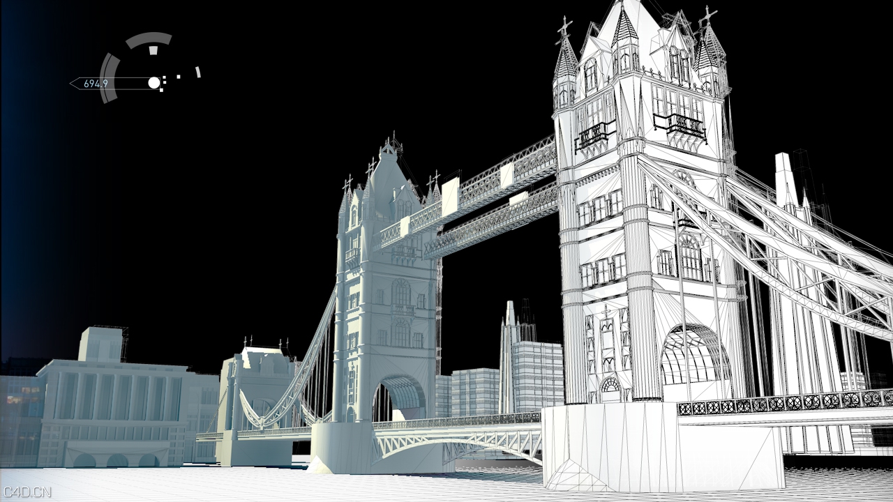 伦敦塔桥-城市漫游 - C4D之家 - 效果图-2.jpg