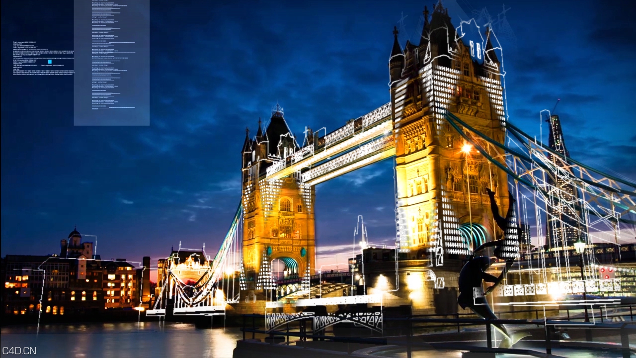 伦敦塔桥-城市漫游 - C4D之家 - 效果图-4.jpg