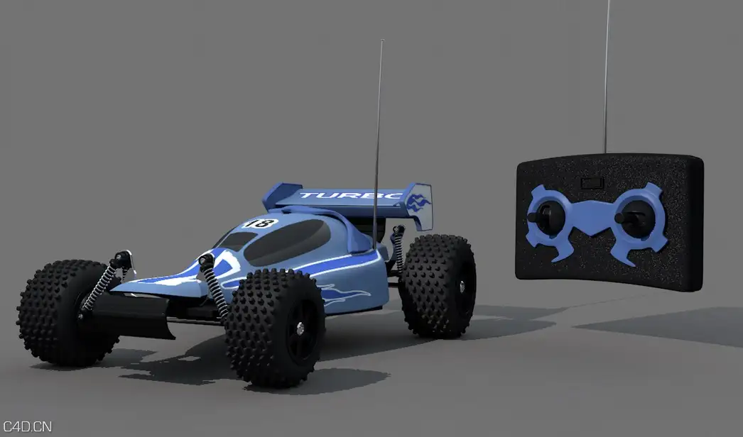 C4D玩具赛car建模教程Digital-Tutors – Introduction to Modeling in CINEMA 4D R15