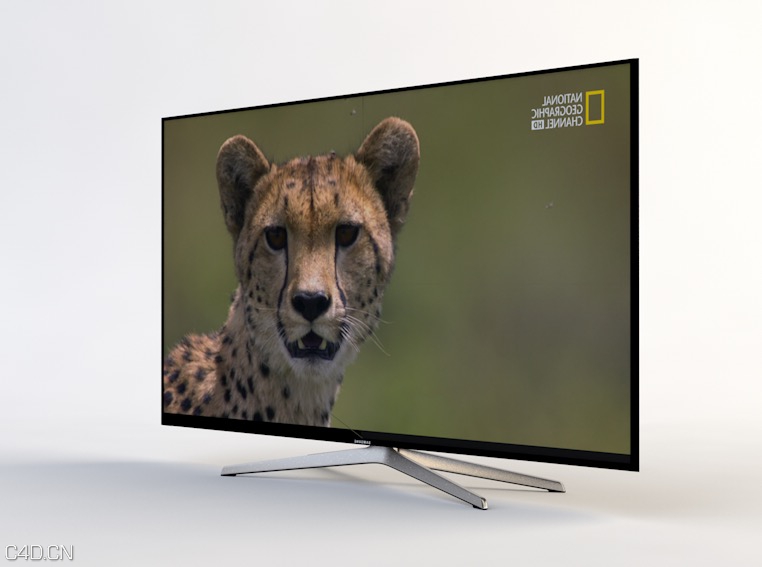 三星（Samsung）高清平板电视C4D模型 Smart TV H6240 by Samsung