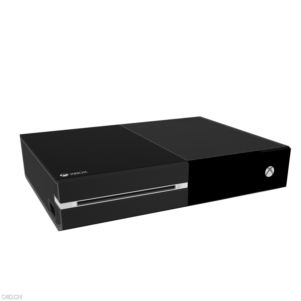 微软家用游戏机C4D模型 Xbox ONE by Microsoft - C4D之家 - xbox-one-console-by-microsoft-1024x1024.jpg