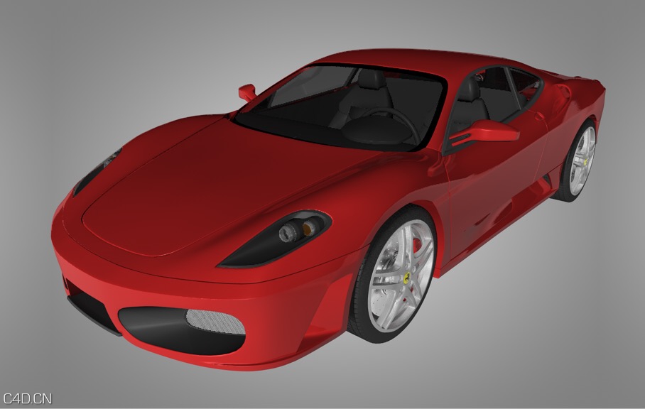法拉利跑车C4D模型 Ferrari F430 - C4D之家 - cinema4d_ 2015-09-18 19.28.29.jpg