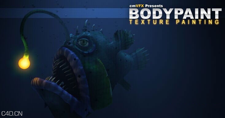 BodyPaint UV布局和纹理绘画教程cmiVFX BodyPaint UV Layout And Texture Painting