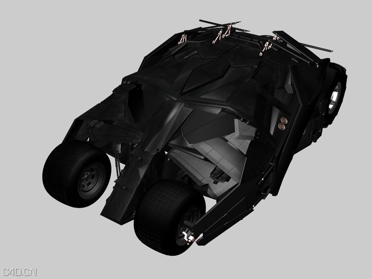 铠甲战车C4D模型 Armor Chariot