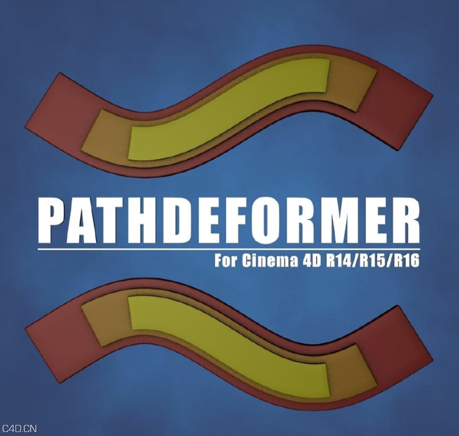 物体沿路径弯曲扭曲动画C4D插件 Tarabella Path Deformer v1.6 R14-R17 Win - C4D之家 - cinema4d_ 2015-09-22 21.15.59.jpg