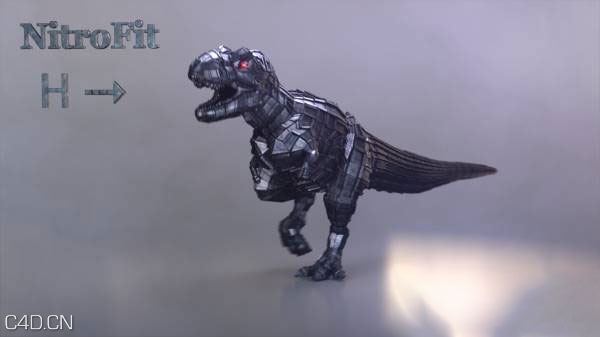 物体依附另一个物体组成分布排列C4D插件 Nitro4D NitroFit v1.0 - C4D之家 - Nitro4D-NitroFit-.jpg