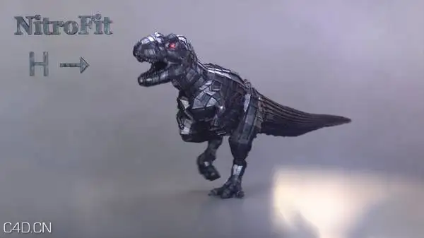 物体依附另一个物体组成分布排列C4D插件 Nitro4D NitroFit v1.0 - C4D之家 - Nitro4D-NitroFit-.jpg