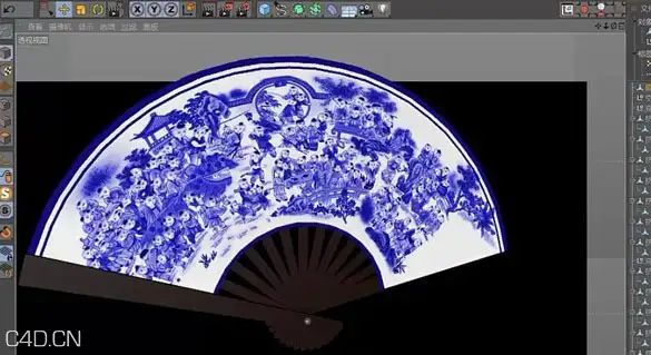 C4D教程-《XPresso实例-折扇制作详解》