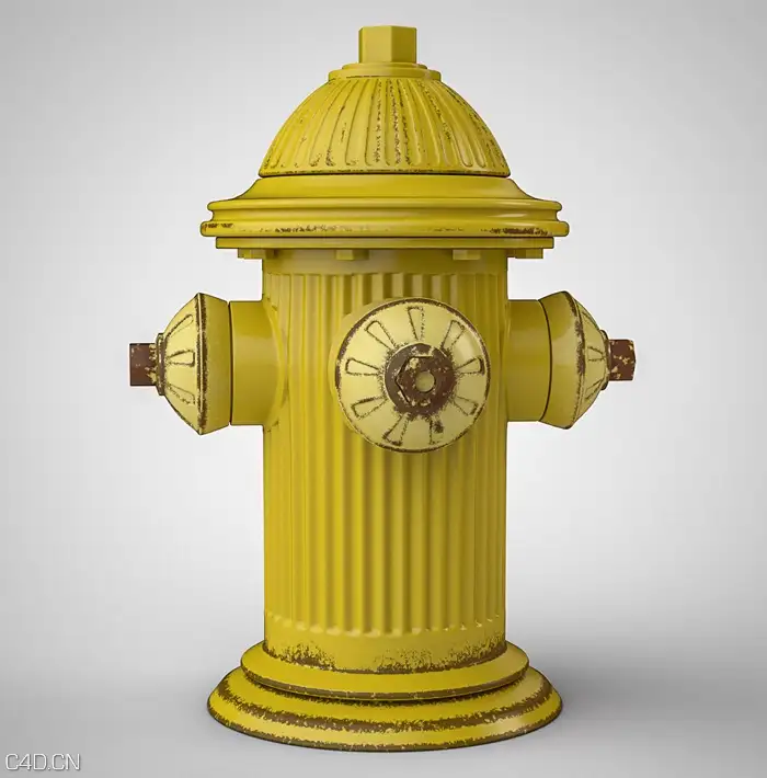 C4D建模教程：消防栓建模教程（含工程文件）MODELING AND TEXTURING A MINION HYDRANT - C4D之家 - Cinema-4D-Modeling-and-Texturing-a-Minion-Hydrant-Tutorial.jpg