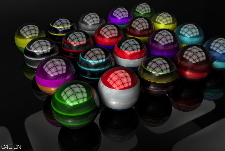 C4D科幻材质球 Material Science Fiction