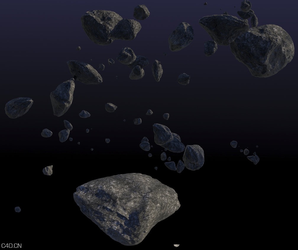 高精度石块/石头C4D模型（C4D/OBJ）Stone 3D model - C4D之家 - cinema4d_ 2015-09-23 20.59.20.jpg