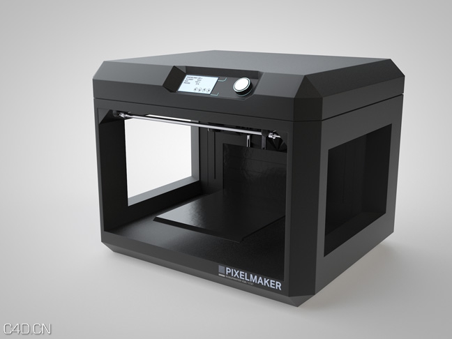 桌面级3D打印机C4D模型 C4D 3D Printer Model