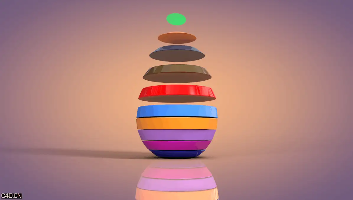 C4D动力学彩球切片工程含动画 - C4D之家 - I~]E8JHW@}02IJBP]~({K10.png