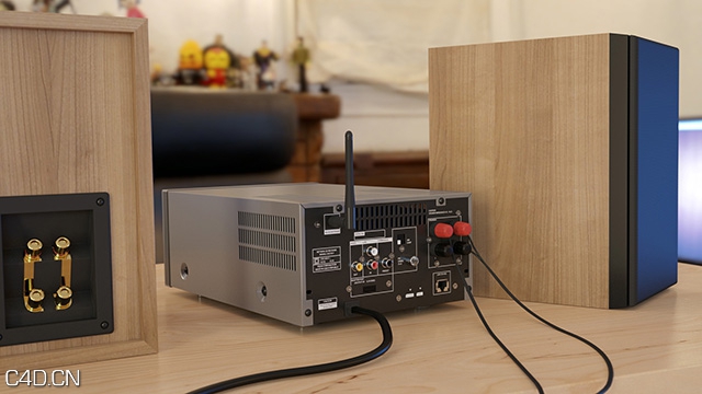 C4D R17渲染作品 CINEMA 4D R17 Content browser - C4D之家 - micro21.jpg