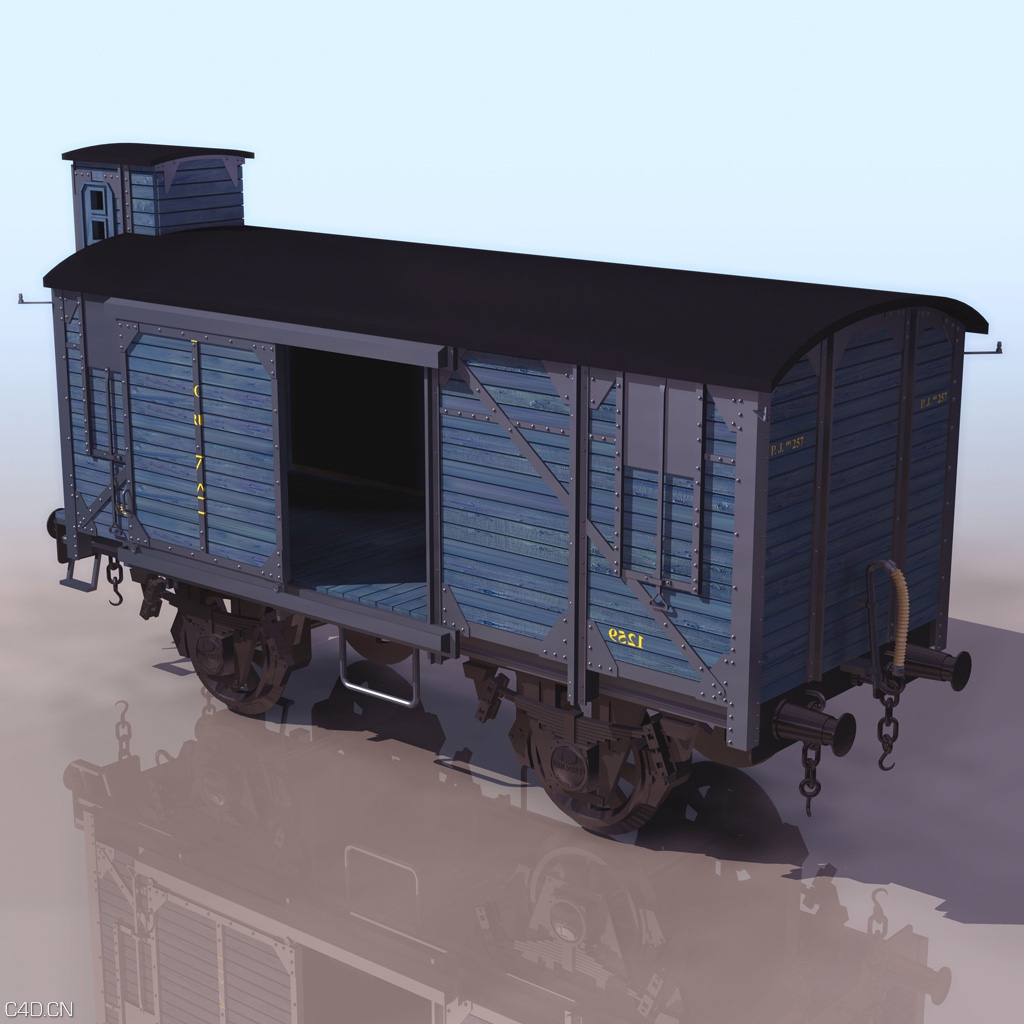 各式高級火車模組-TRAINS - C4D之家 - BOXCAR01.jpg