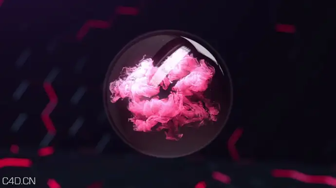 C4D方块变形水晶球烟雾动画视频教程 CREATING AN AWESOME CUBE IDENT TUTORIAL
