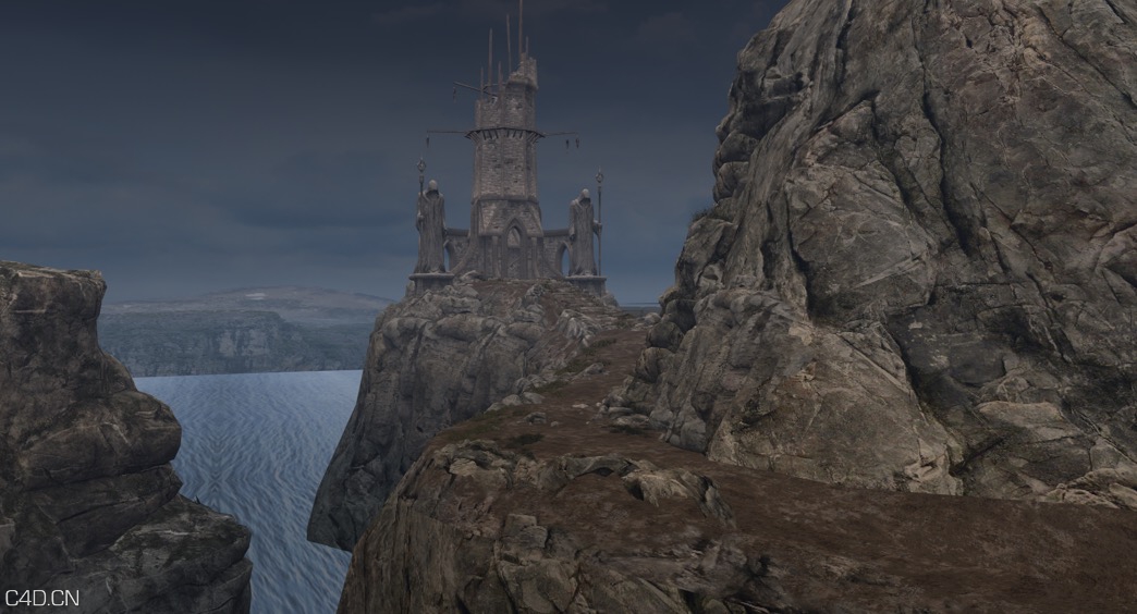 悬崖上的魔鬼城堡C4D工程 Broken Tower - C4D之家 - cinema4d_ 2015-10-19 15.25.32.jpg