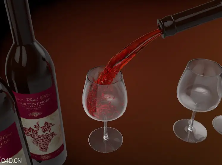 红酒倒到酒杯的C4D模型 Red wine 3D model - C4D之家 - forum-201502-06-001409slzrkv6d1t0jln3d.jpg